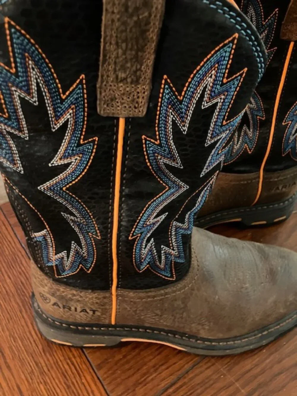 Men's ARIAT BOOTS Size 7EE Work Boots Western Boots ASTM F2892-11